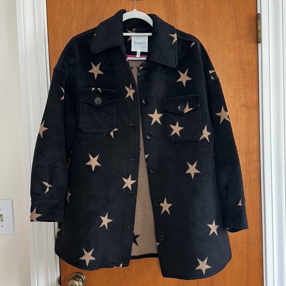 Avec Les Filles Oversized Star Jacket